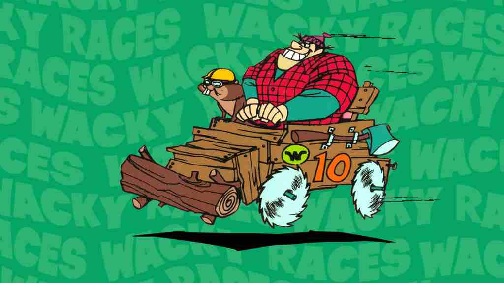 Wacky Races Buzz Wagon Background