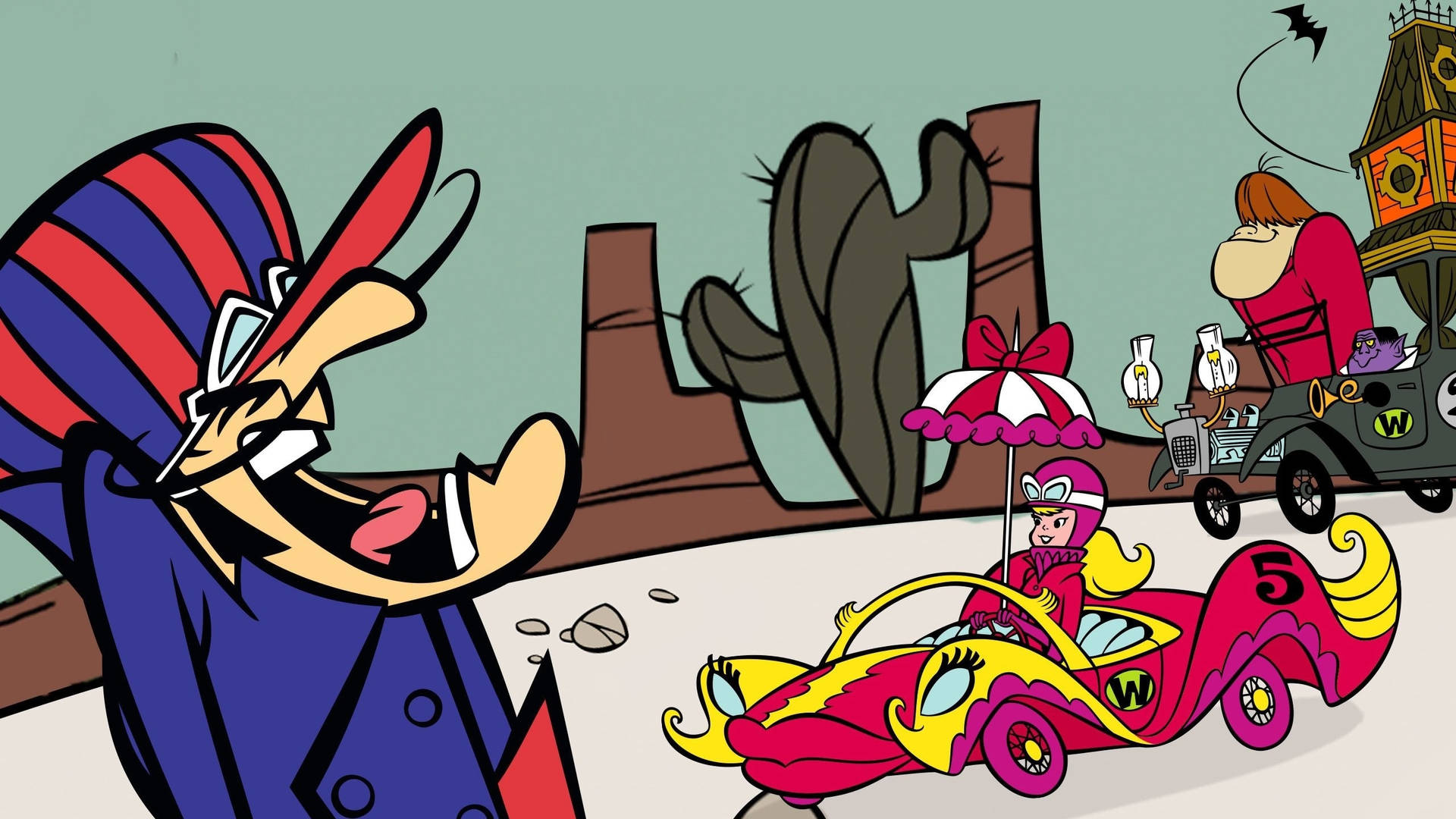 Wacky Races Dastardly Laughing Background