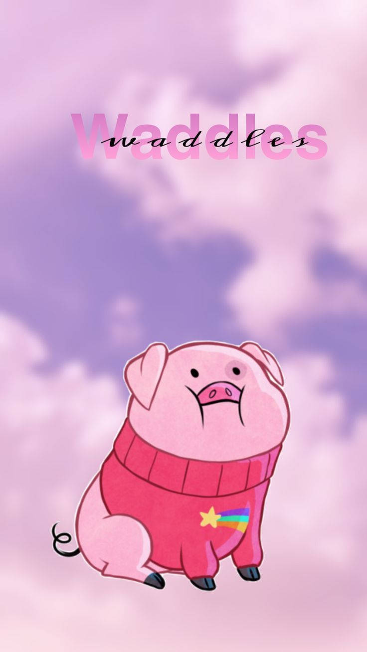 Waddles Digital Drawing Background