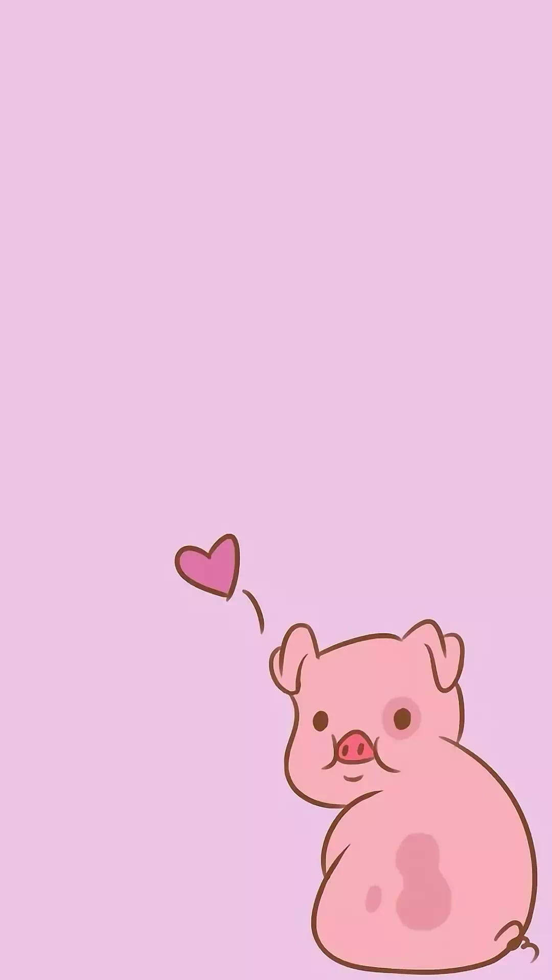 Waddles Digital Drawing Background