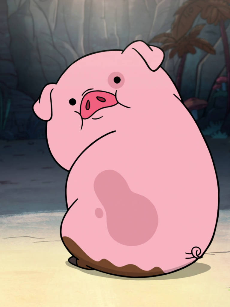 Waddles Muddy Butt Background