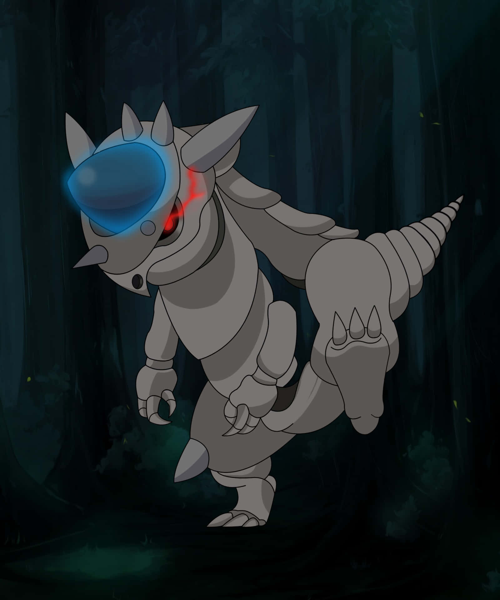 Waddling Rampardos Background