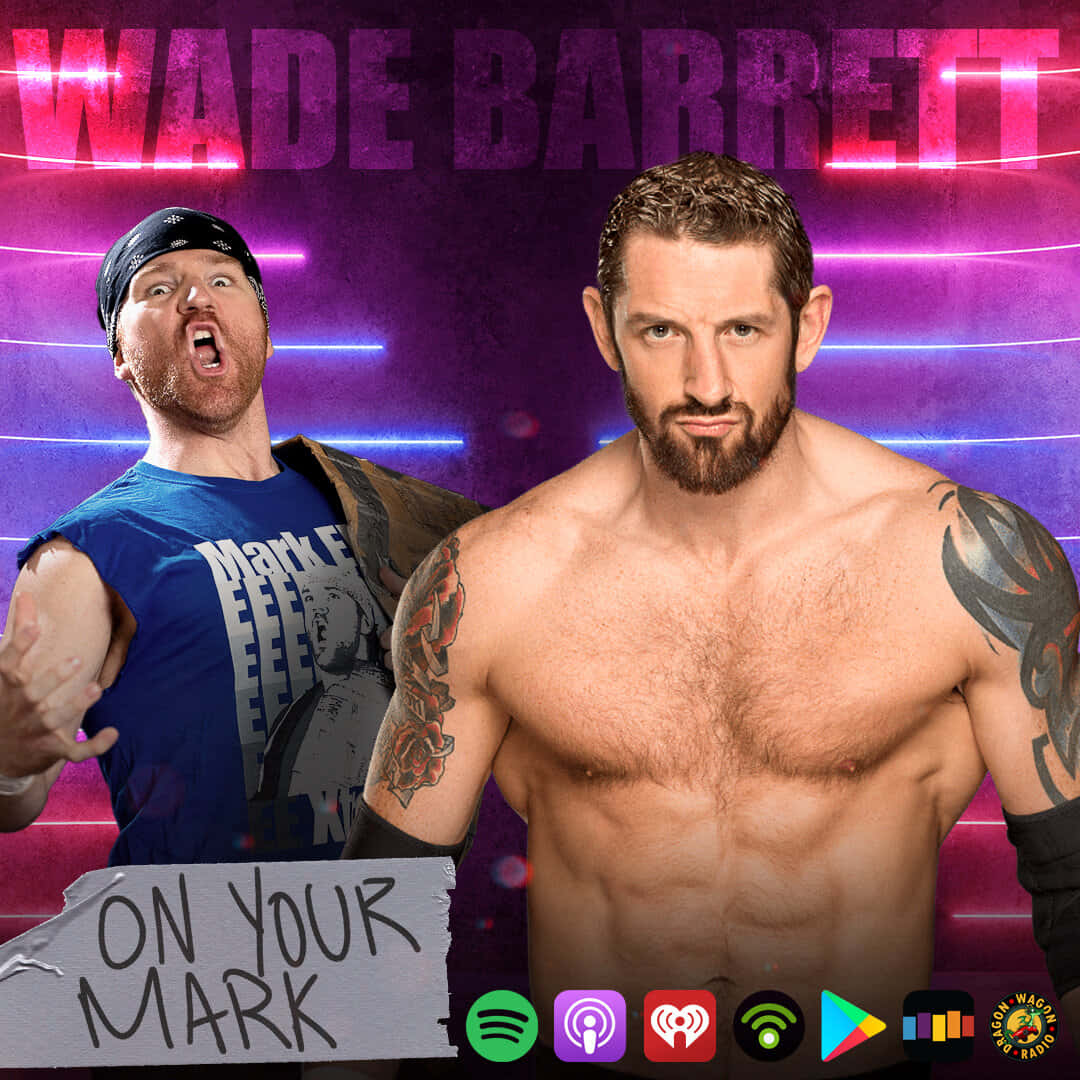 Wade Barrett Digital Collage Background