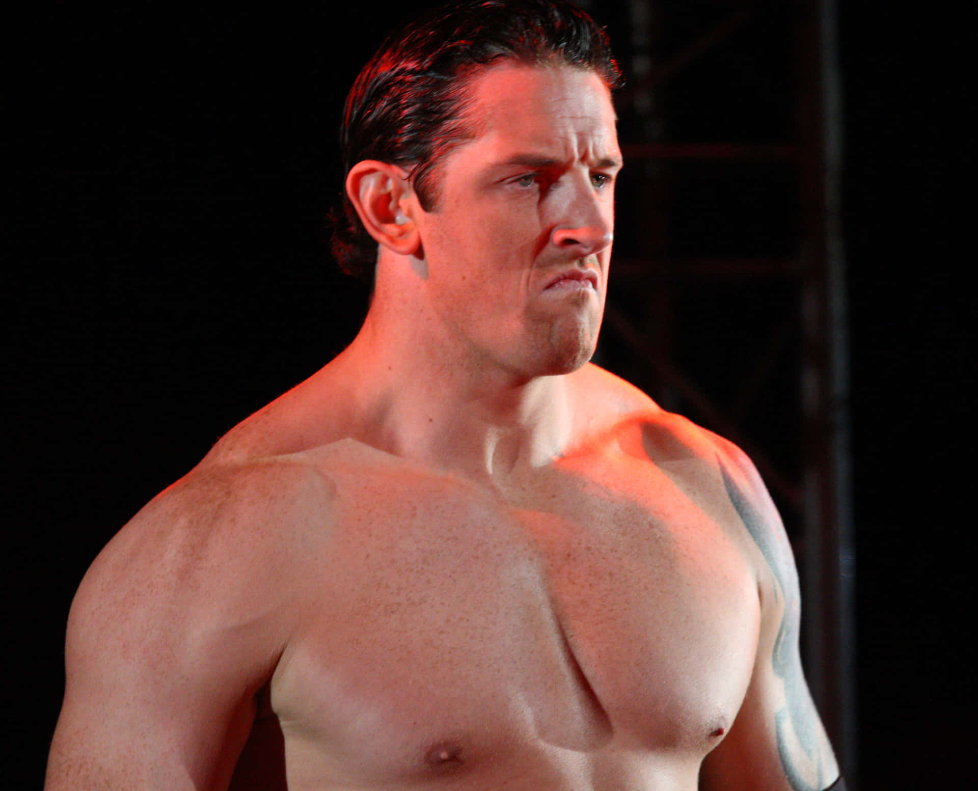 Wade Barrett Mad Grimace