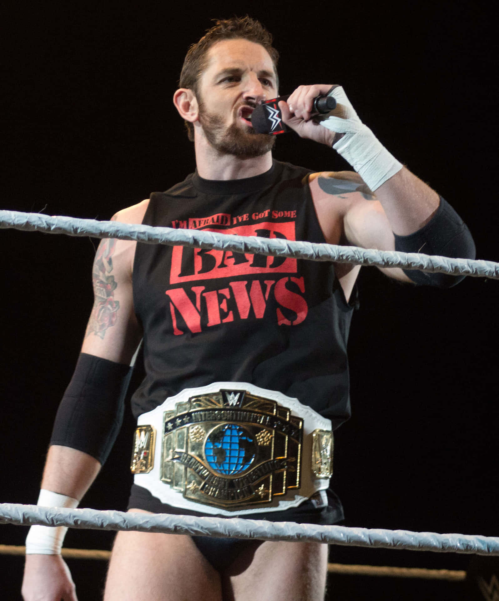 Wade Barrett Talking To The Fans