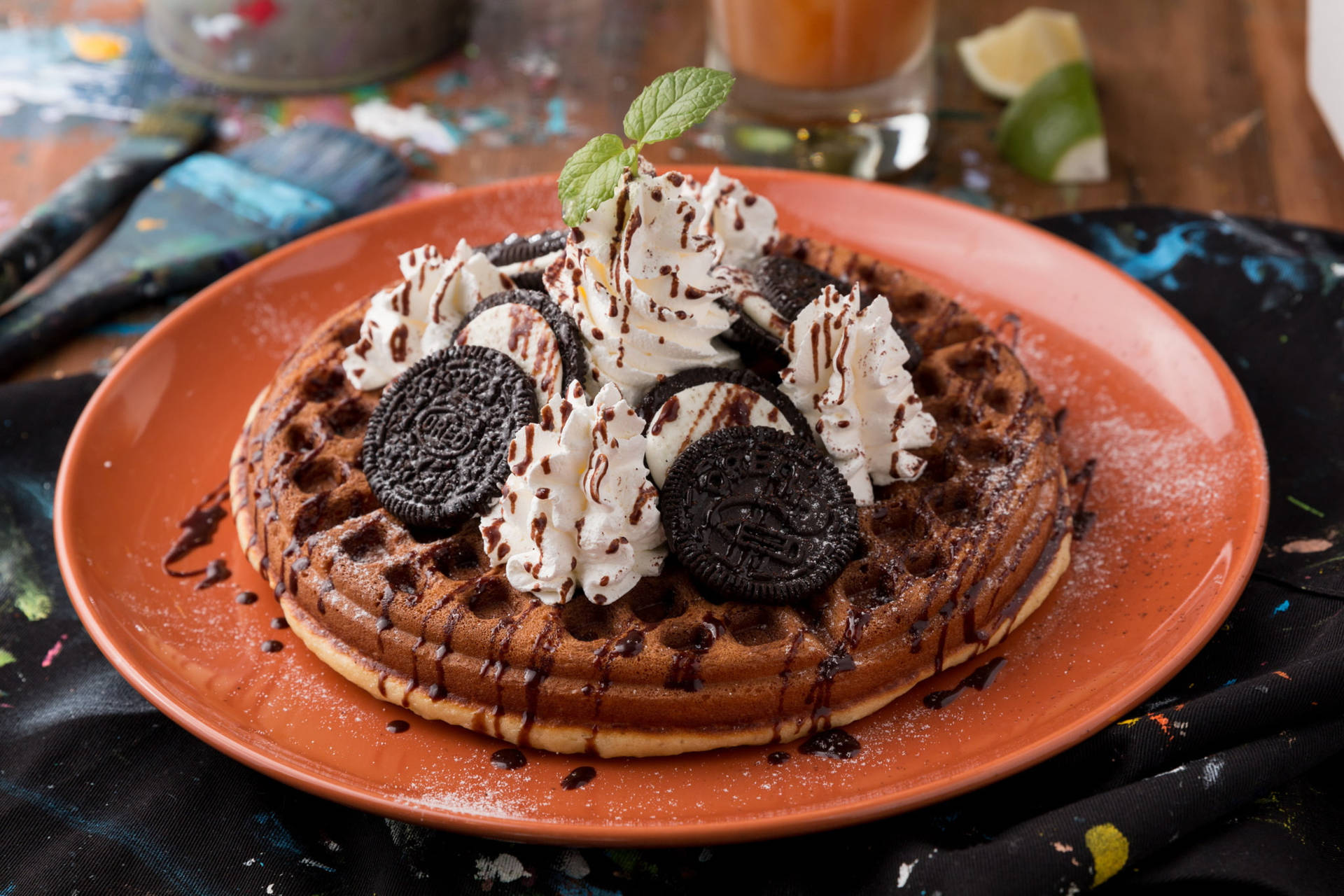 Waffles Cookies And Cream