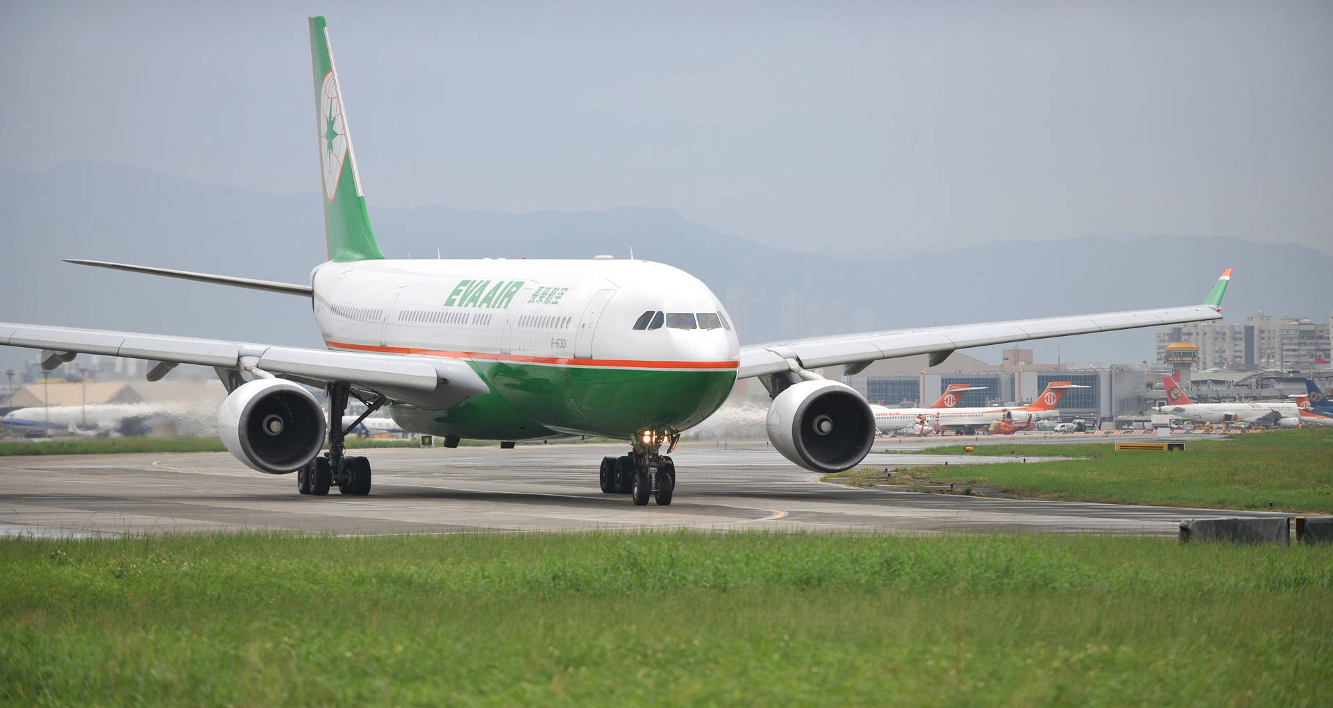 Waiting Eva Air Background