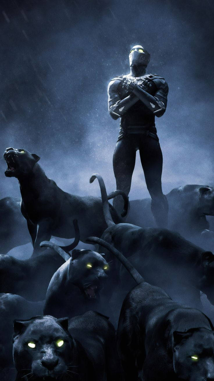 Wakanda Forever Black Panthers Background