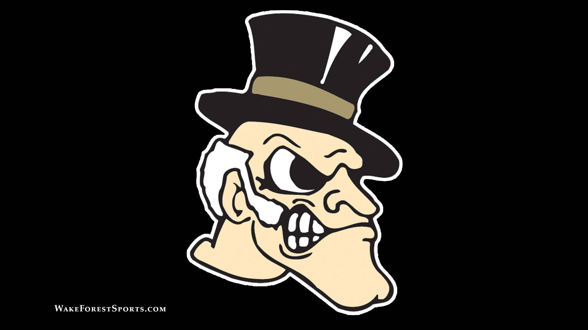 Wake Forest University Demon Deacons Logo Background