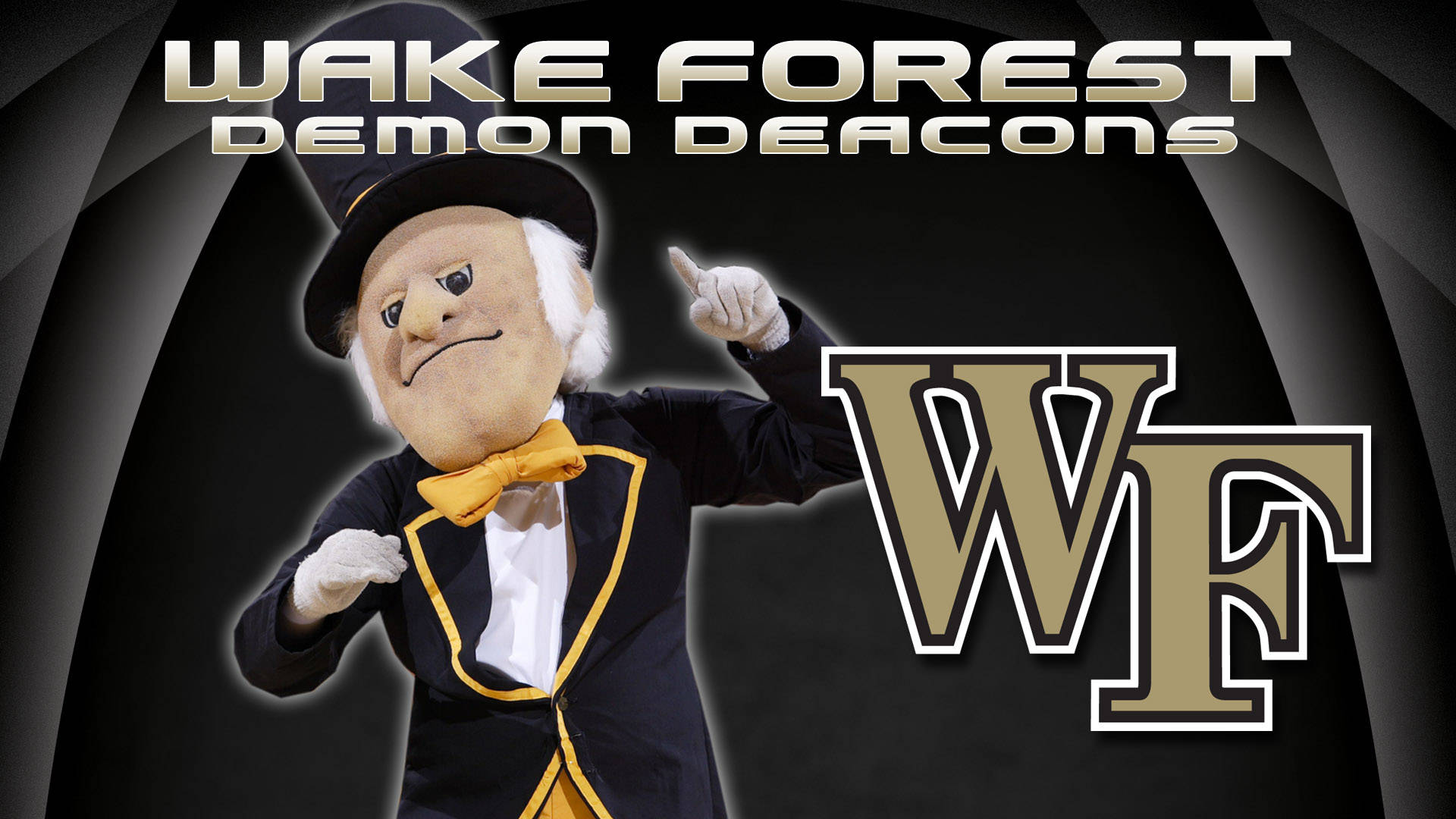 Wake Forest University Demon Deacons Mascot Background