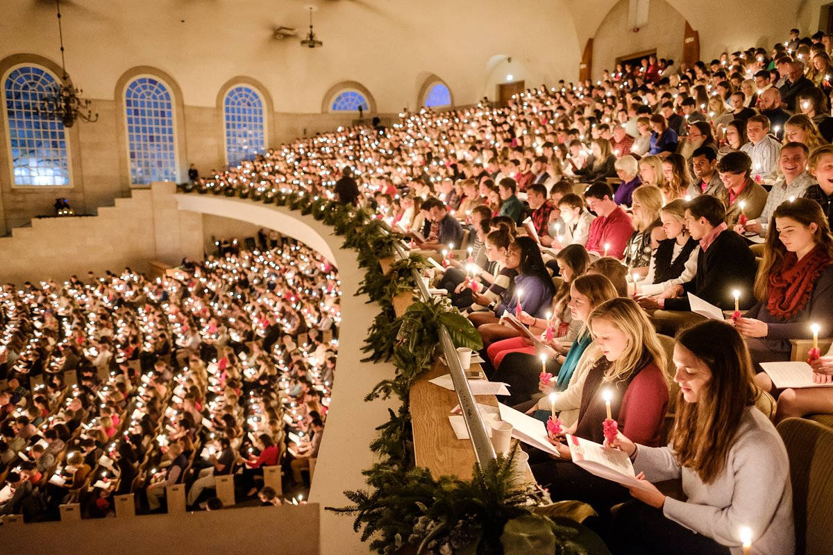 Wake Forest University Lovefeast Services Background