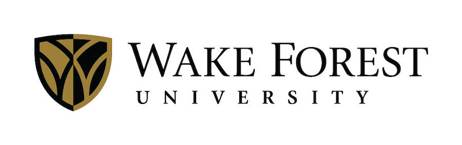 Wake Forest University Simple Logo Background