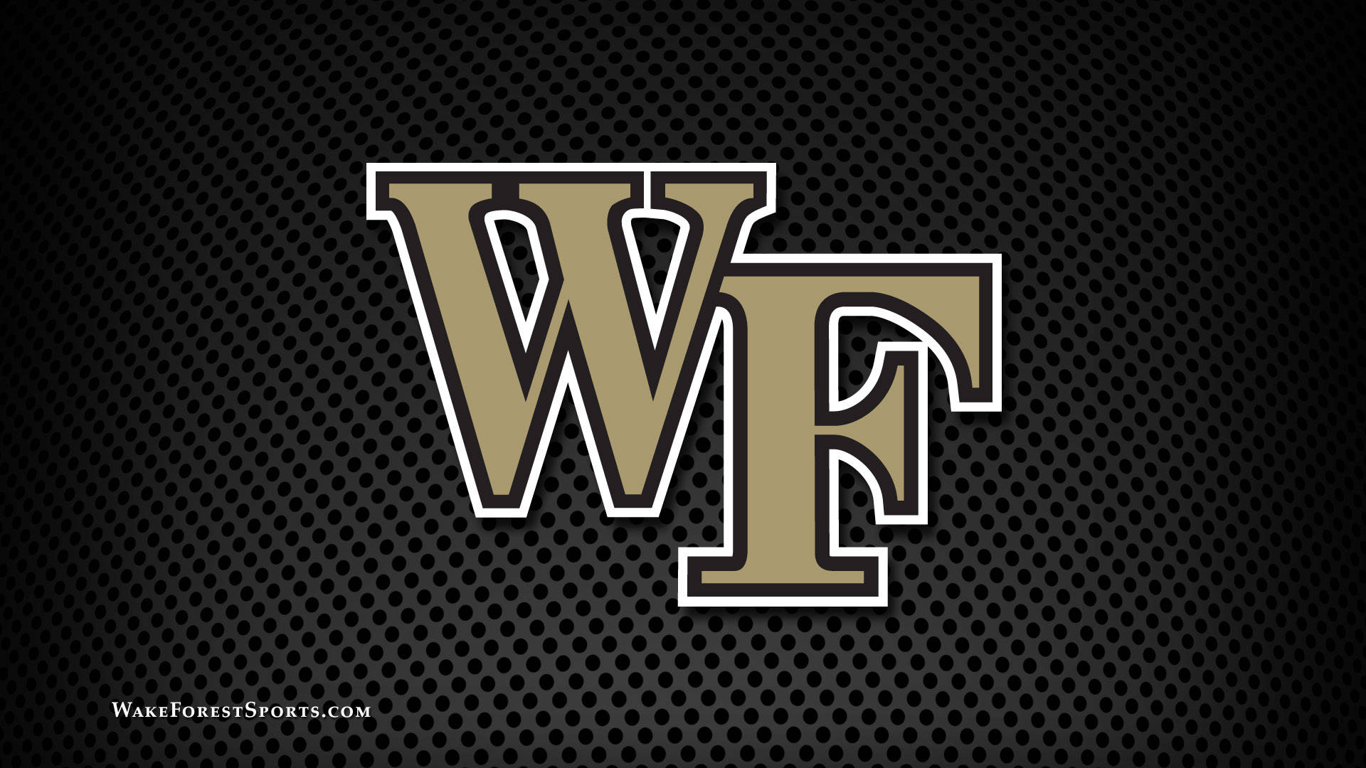 Wake Forest University Wf Logo Background