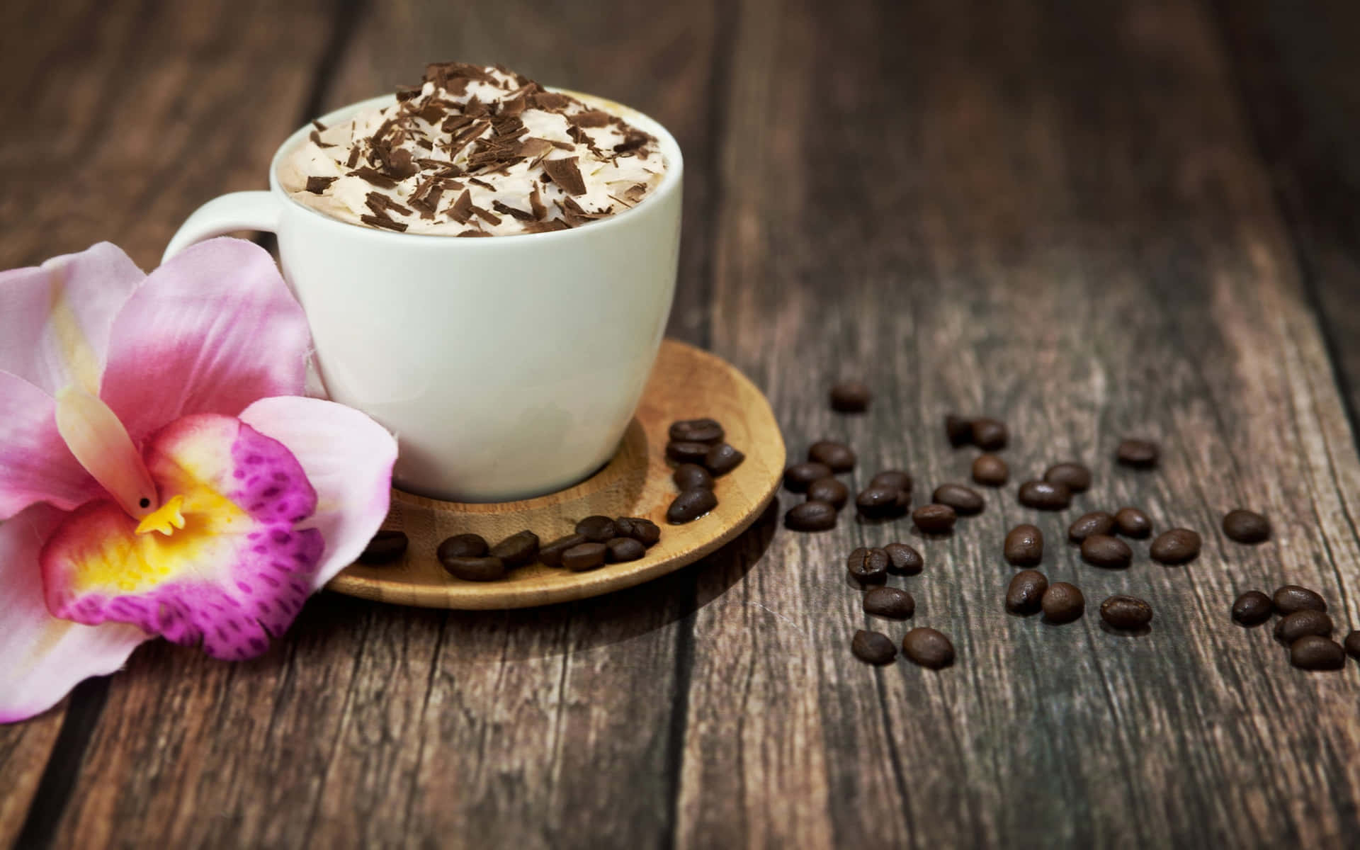 Wake Up And Lighten Your Day With Cute Coffee Background