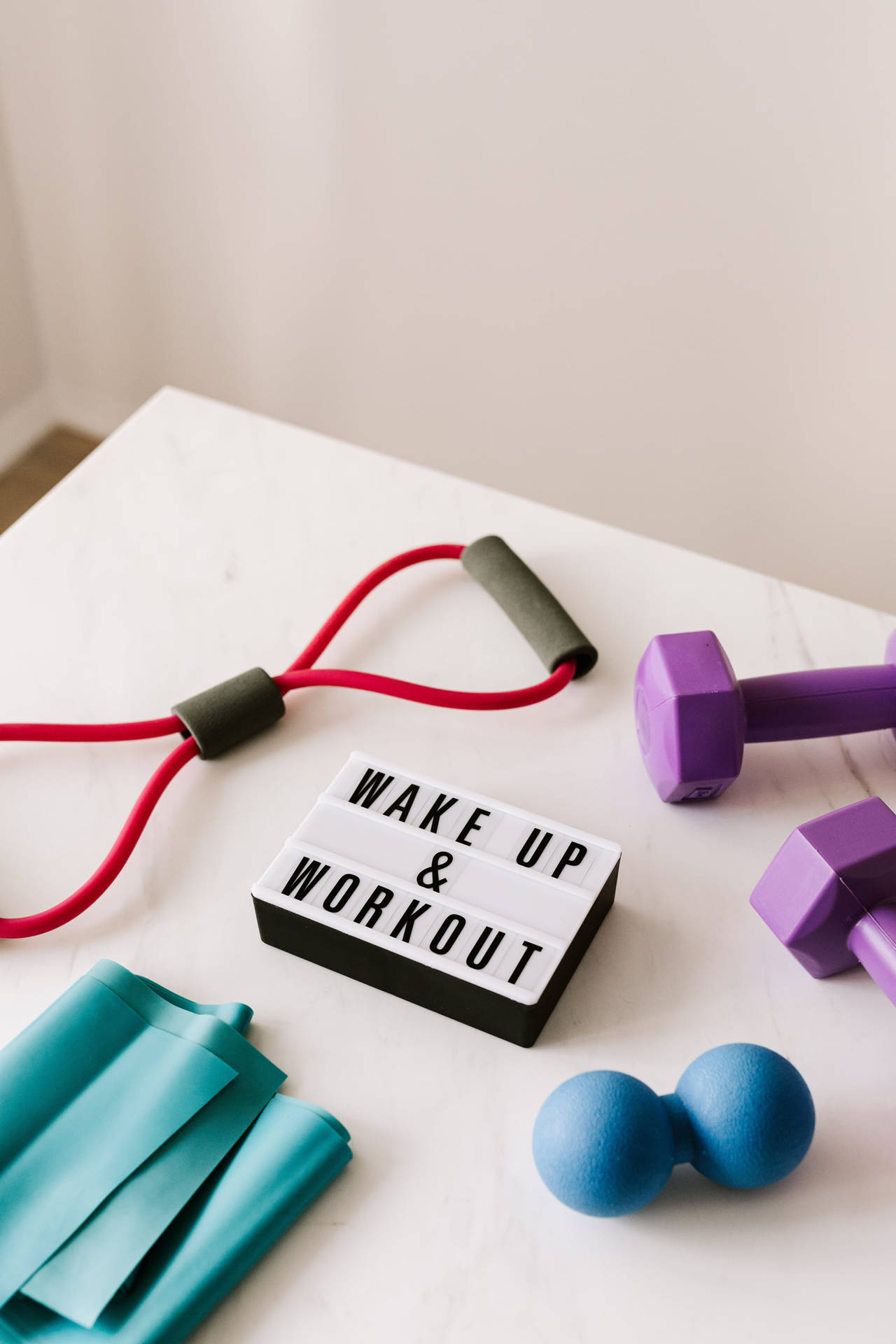 Wakeup & Workout Exercise Background