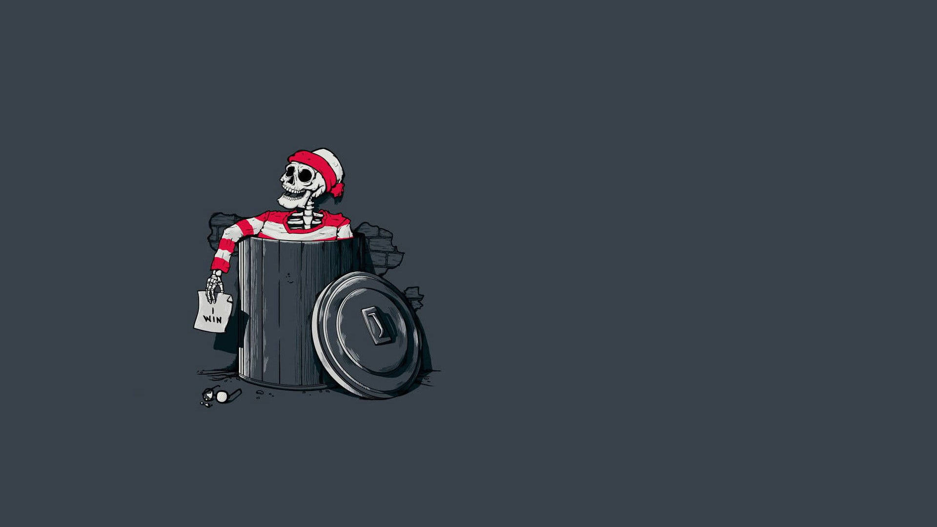 Waldo Skeleton Desktop Background