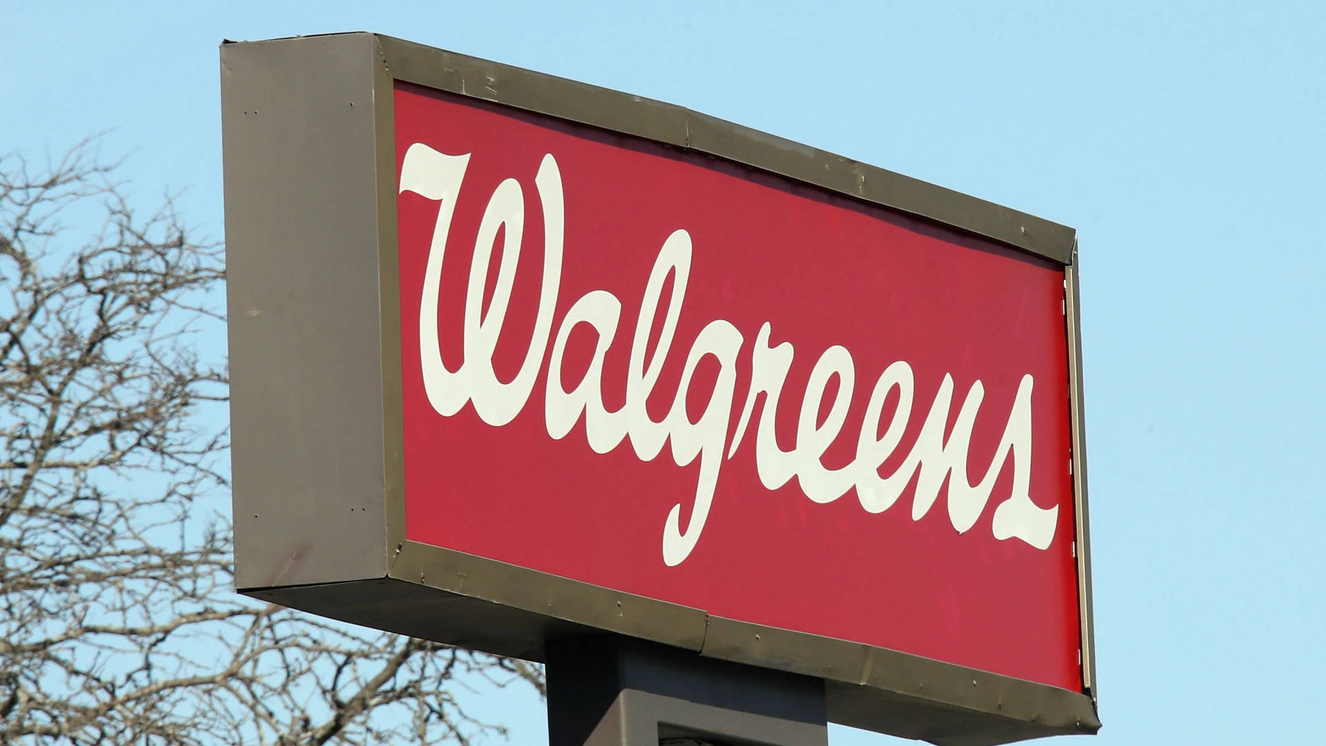 Walgreens Store Sign Background