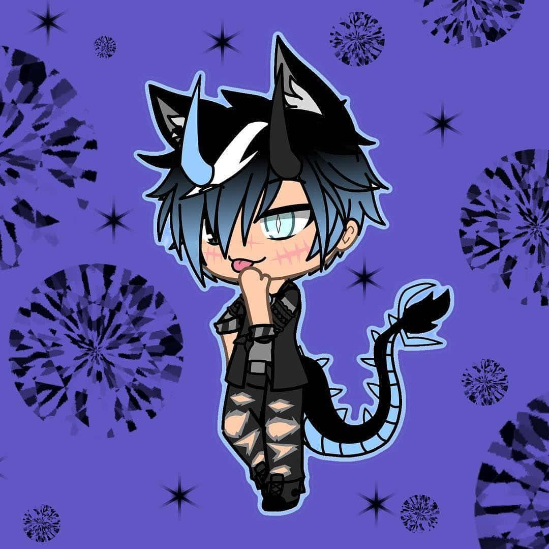 Walk The Life Of A Bad Boy In Gacha Life. Background