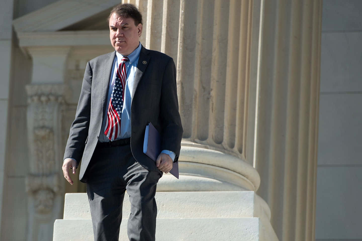 Walking Alan Grayson White House Background