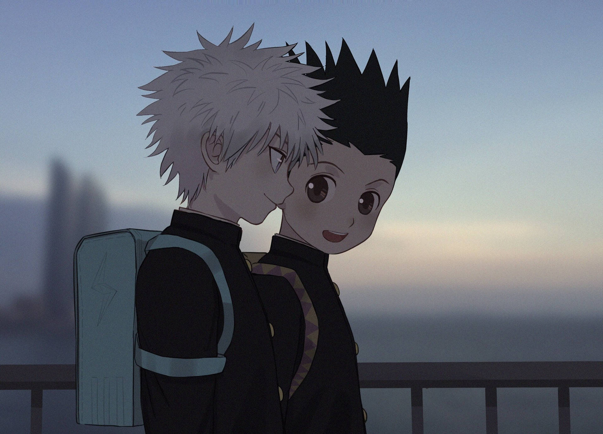 Walking Gon And Killua