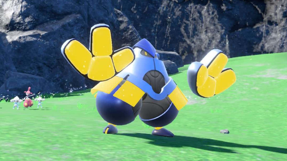 Walking Iron Hands Background