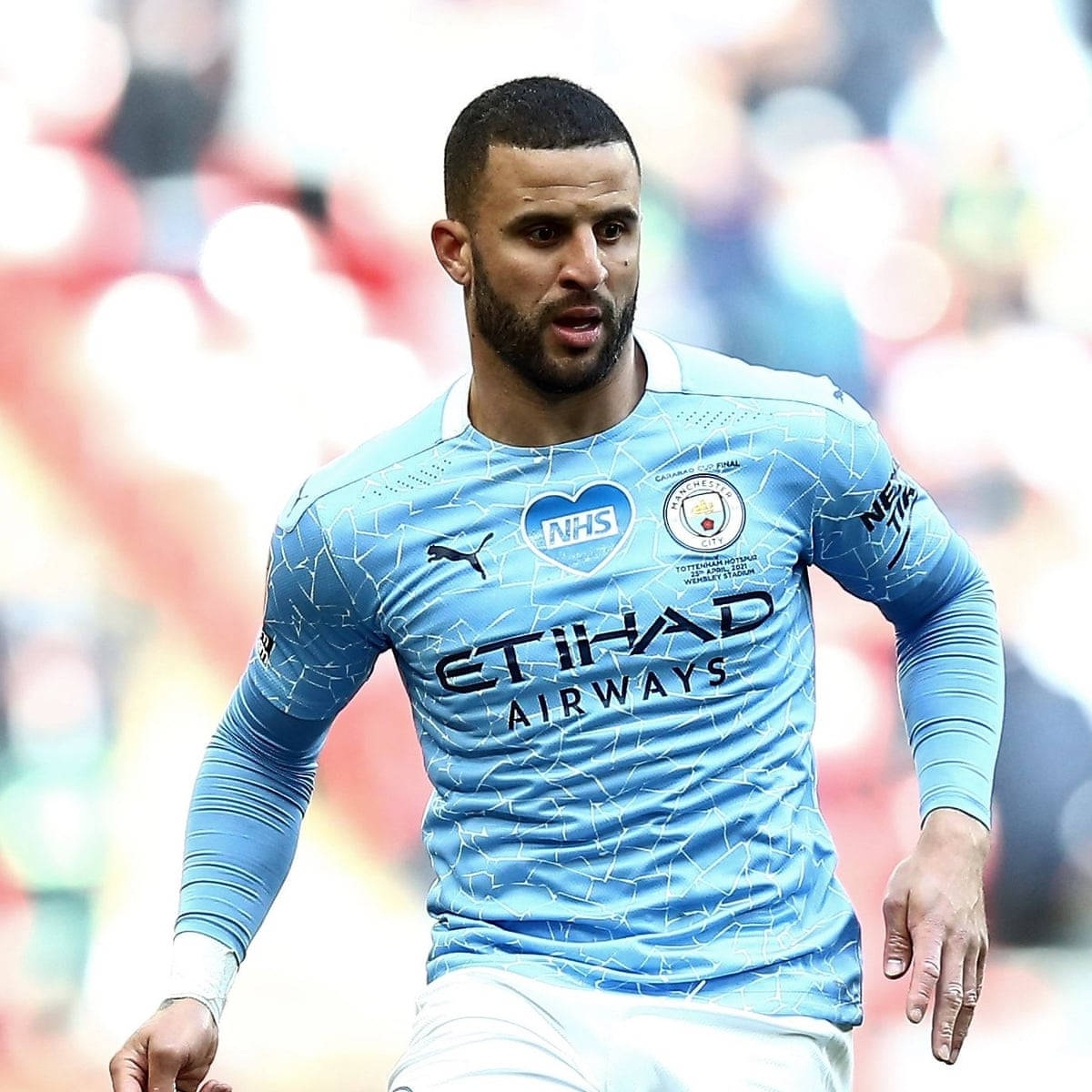 Walking Kyle Walker