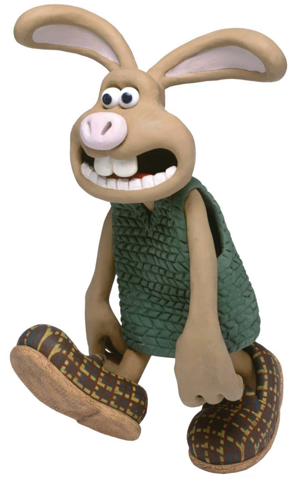 Walking Rabbit In Wallace & Gromit The Curse Of The Were-rabbit Background