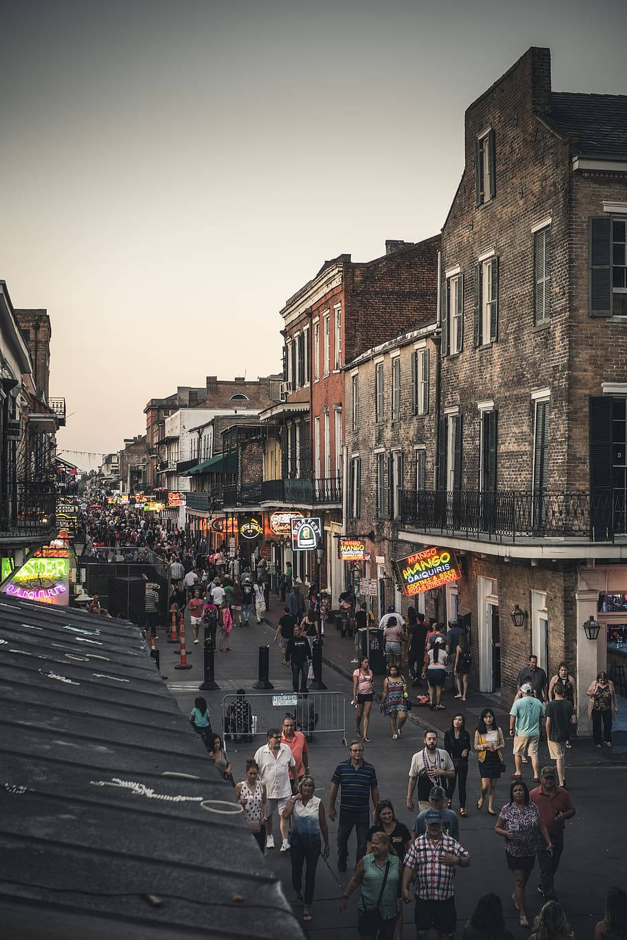 Walking Through New Orleans Background