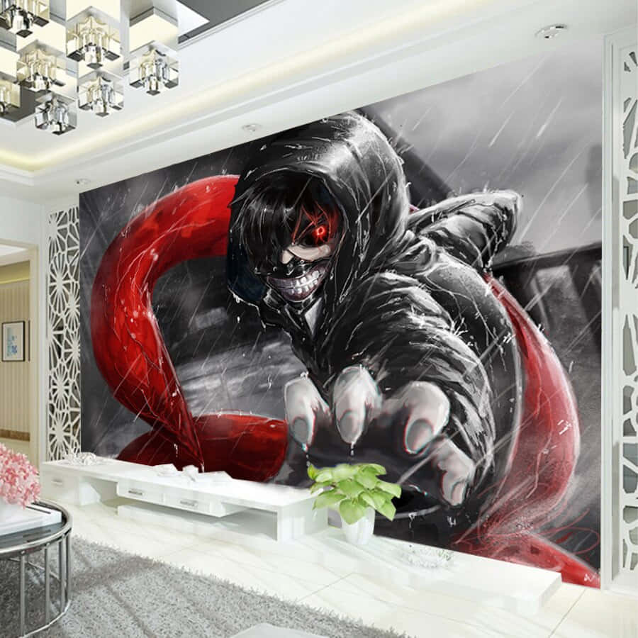 Wall Design Ken Kaneki Tokyo Ghoul Anime