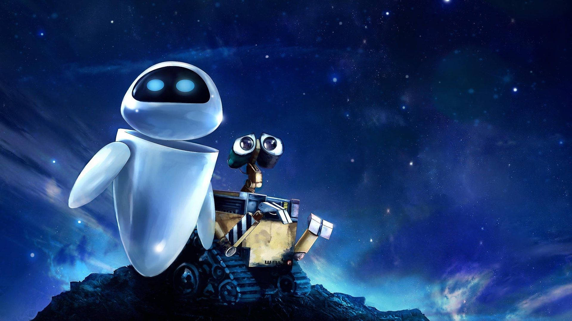 Wall-e And Eve Movie Background