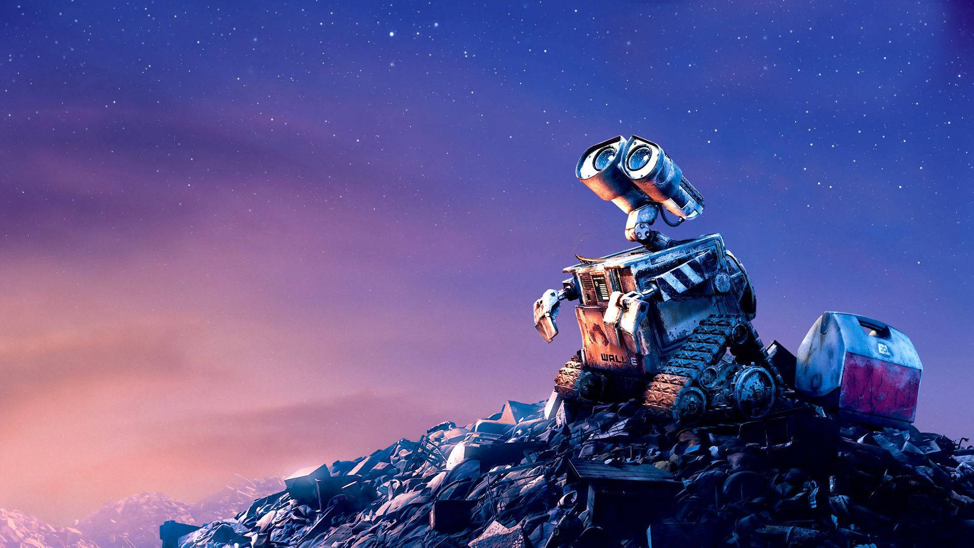 Wall-e Movie Digital Cover Background