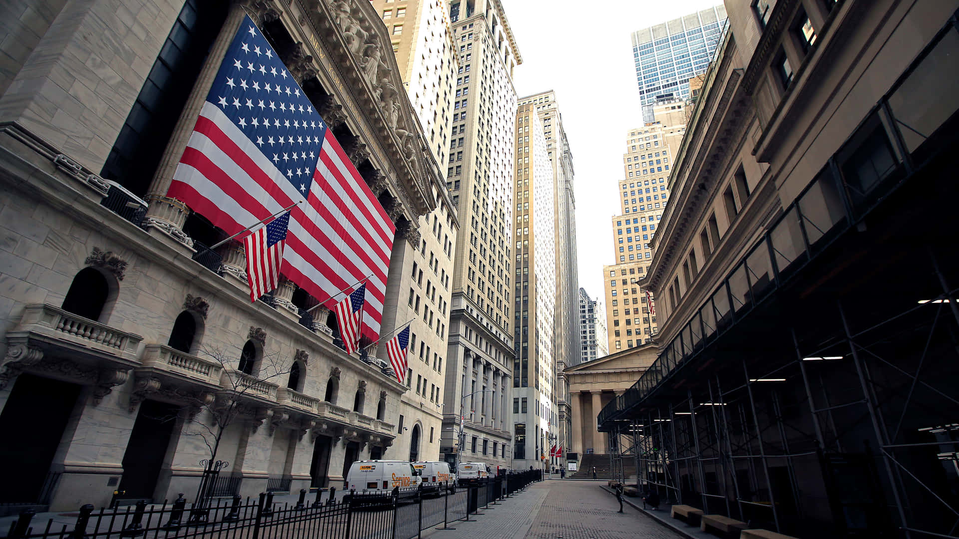 Wall Street, Financial Capital Of The World Background