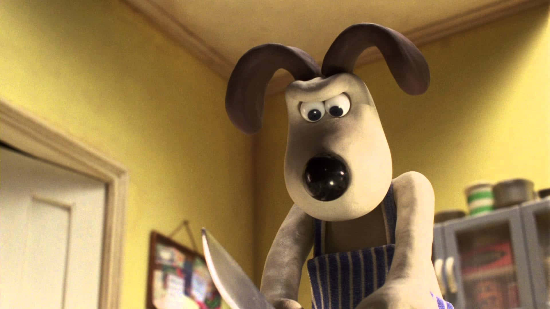 Wallace & Gromit The Curse Of The Were-rabbit Knife Background