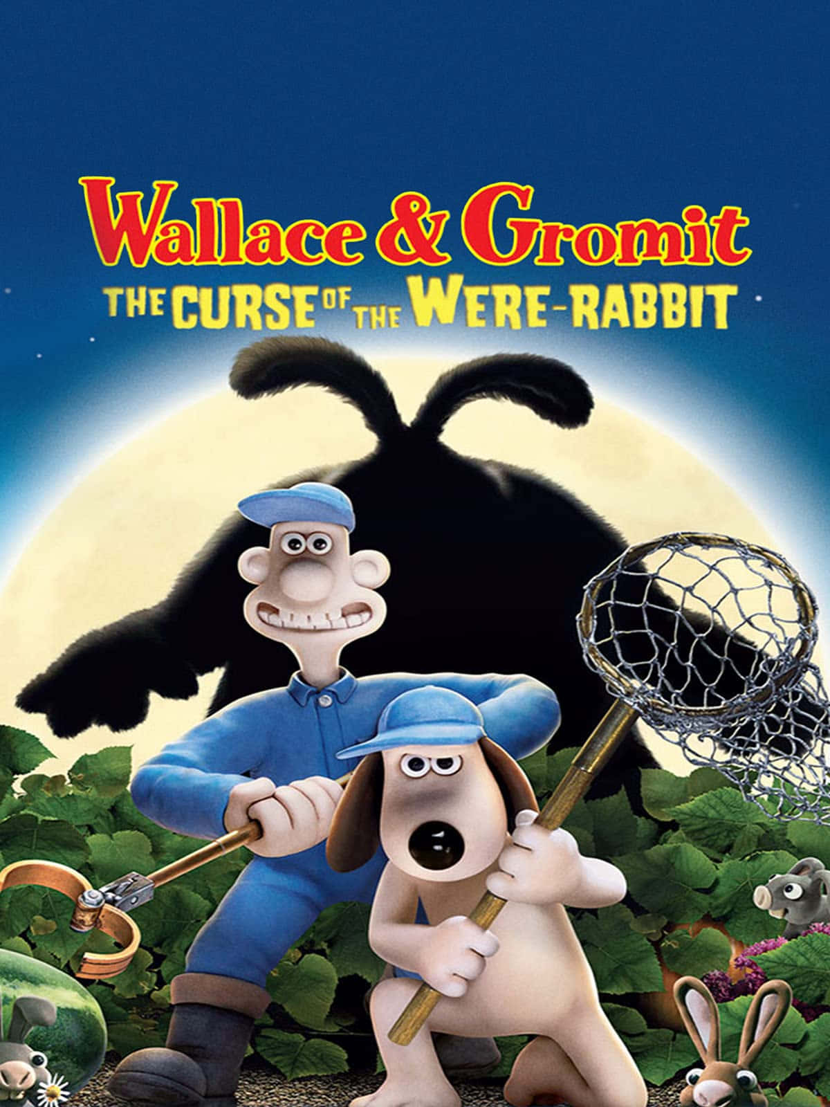 Wallace & Gromit The Curse Of The Were-rabbit Movie Poster Background