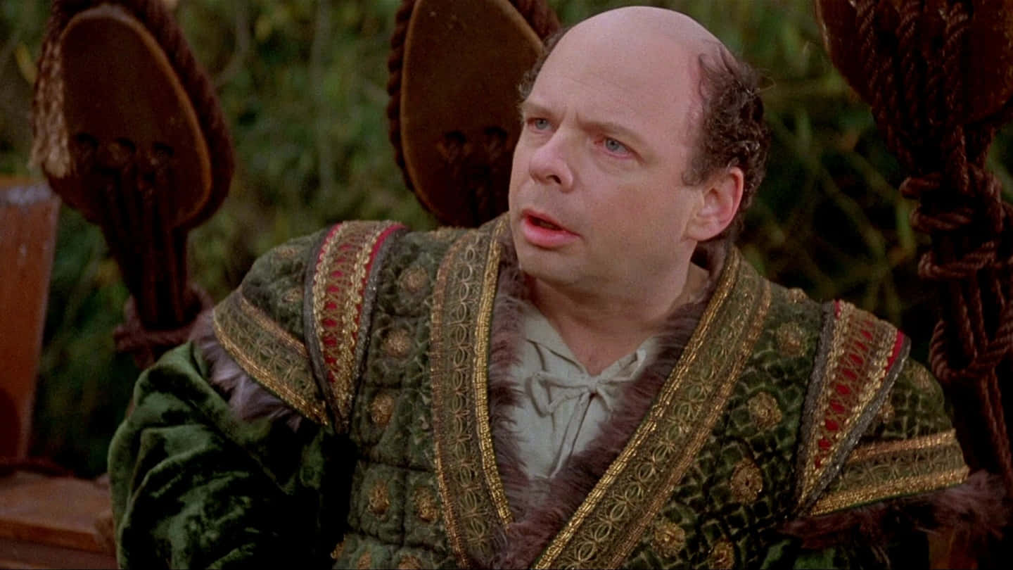 Wallace Shawn In A Thoughtful Pose Background