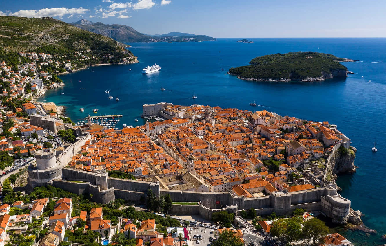 Walled City Of Dubrovnik Crotia