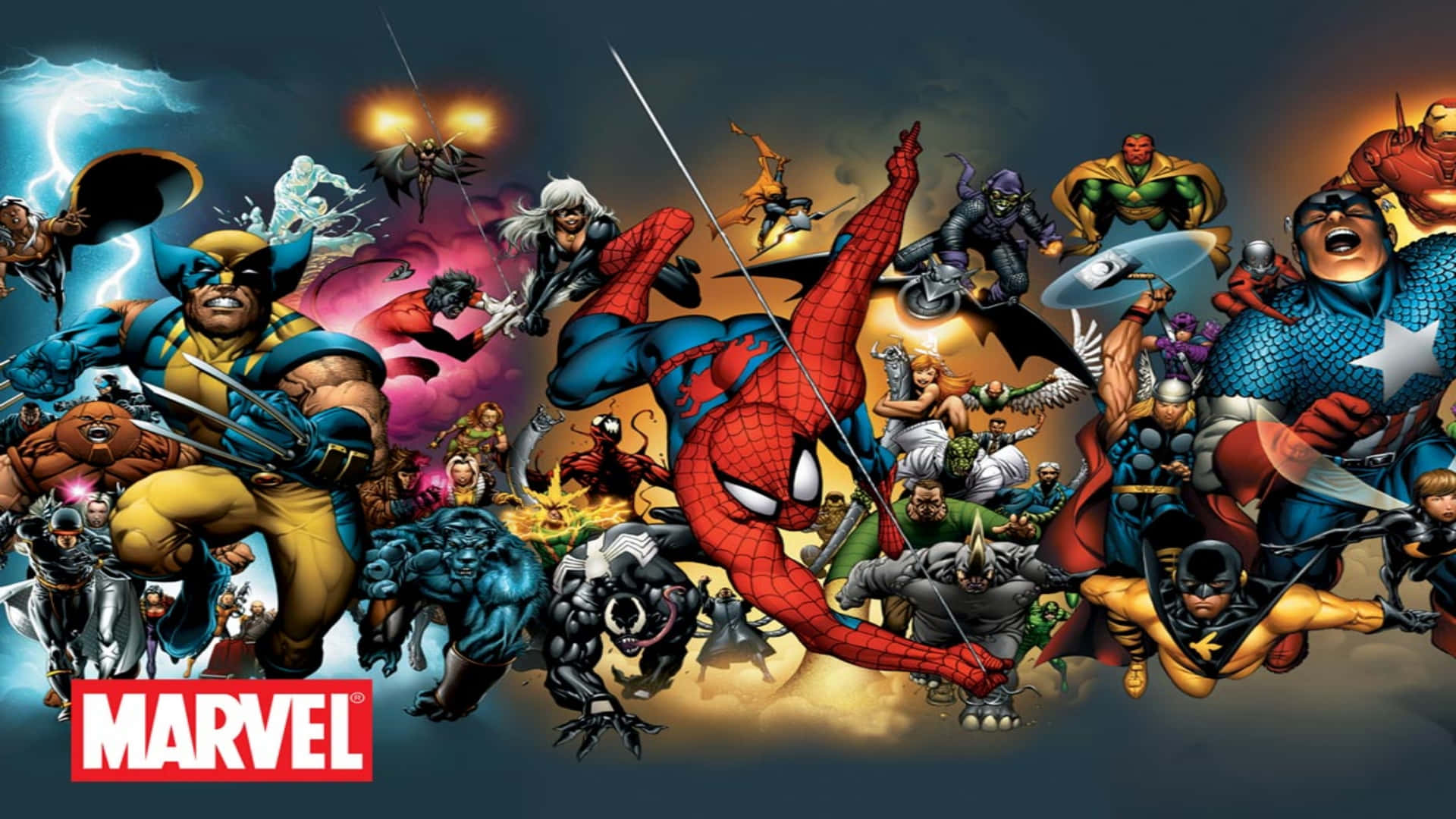 Wallpaper Of Marvel Comics Heroes Background