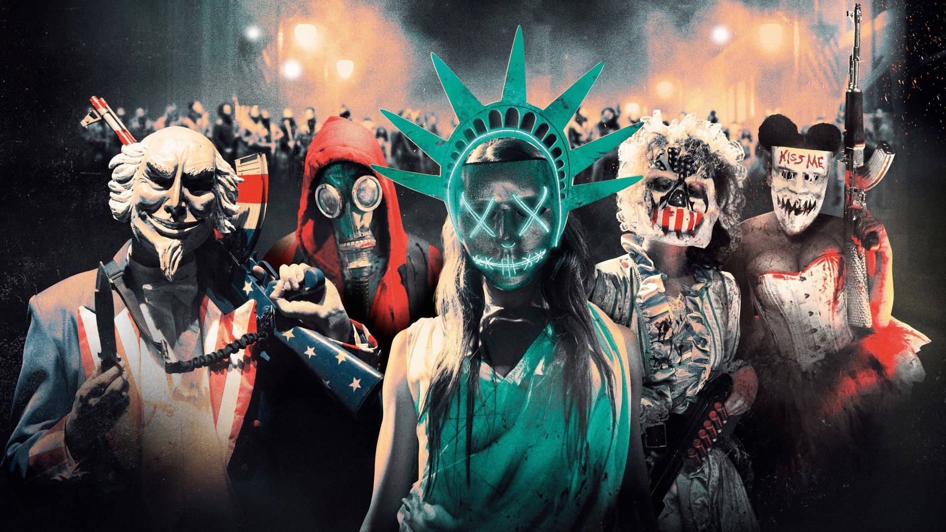 Wallpaper The Purge Election Year, Purge 3, Science Fiction, 4k Background