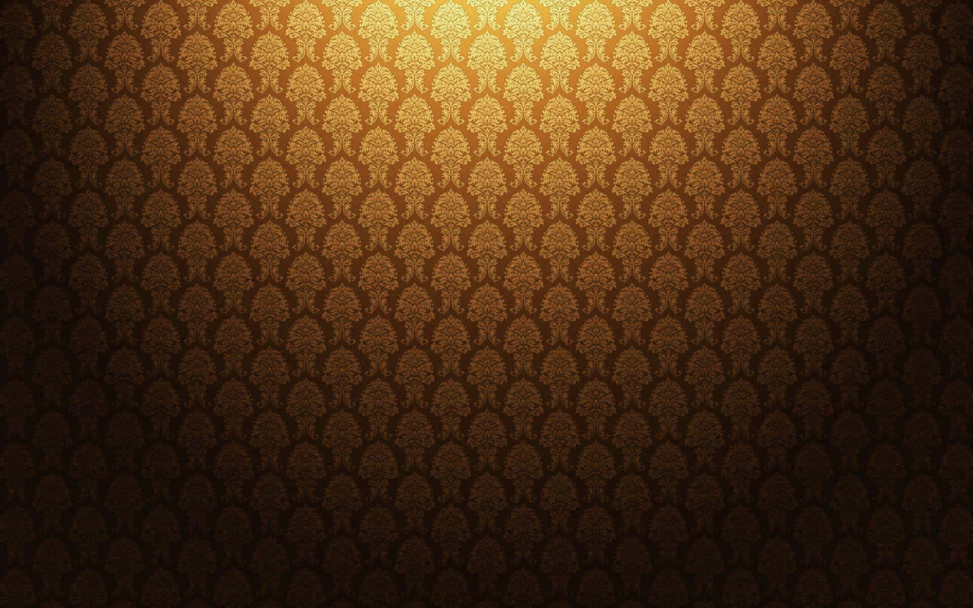 Wallpaper With A Golden Light Shining On It
