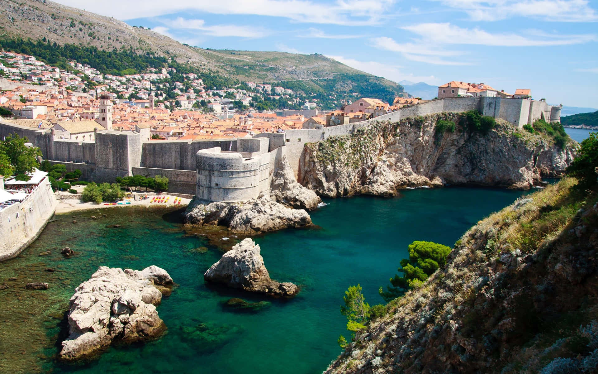 Walls Of Dubrovnik, Croatia