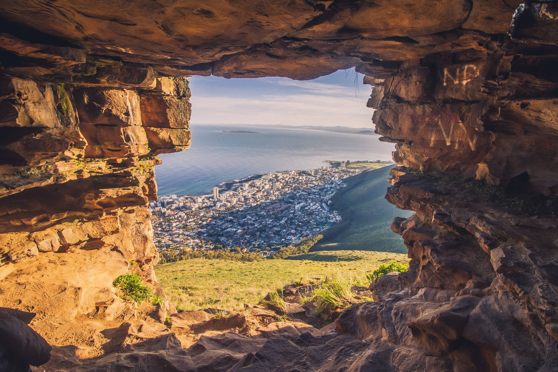 Wally's Cave Cape Town Background