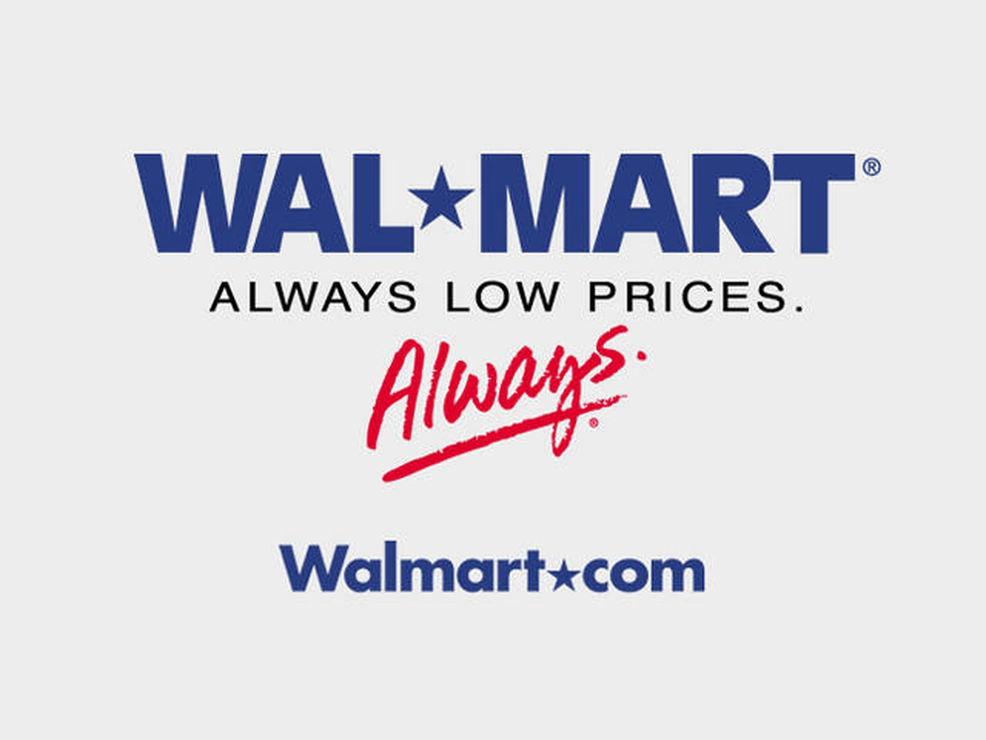 Walmart Low Prices In White Background