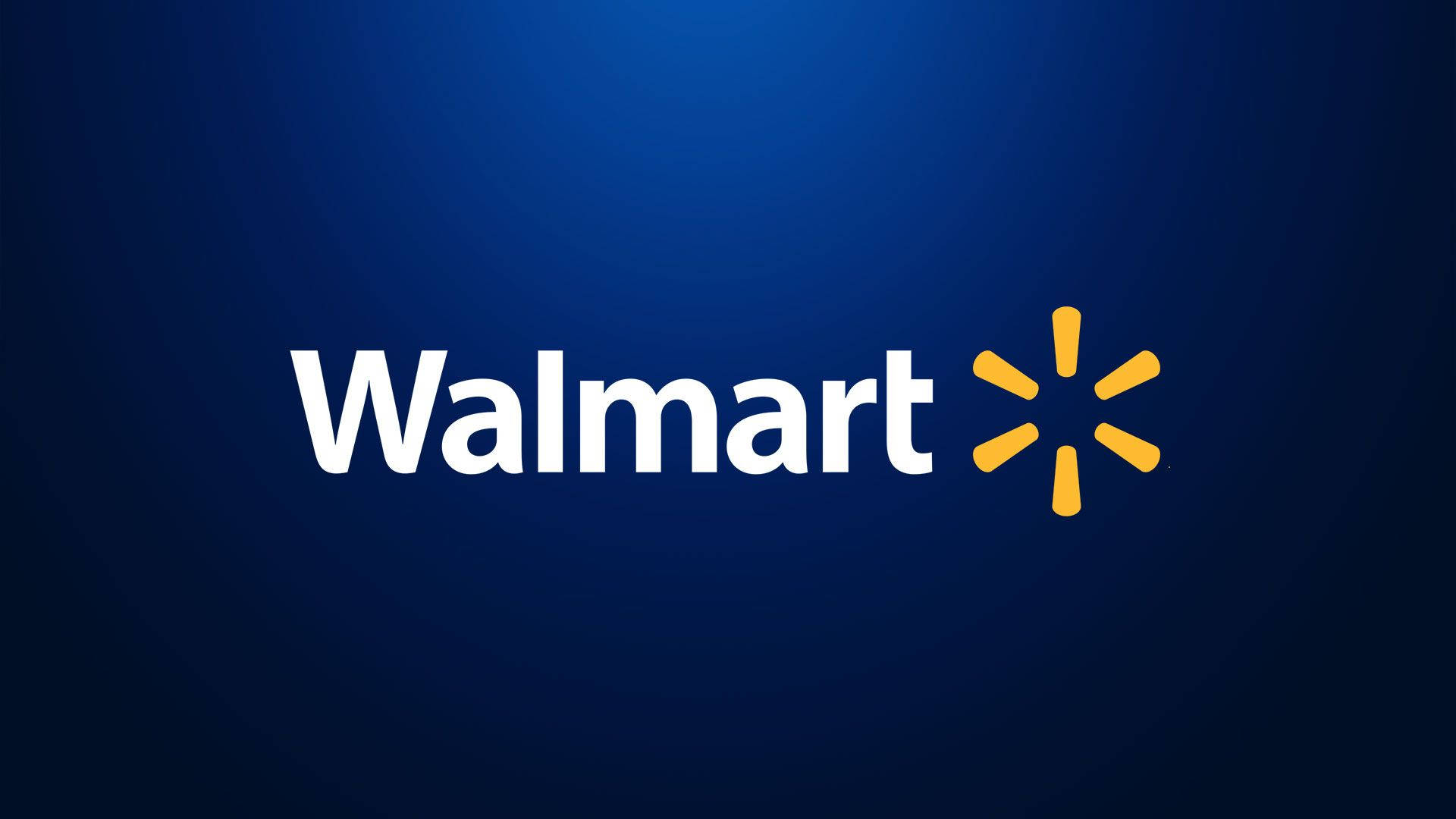 Walmart Navy Blue Logo Background