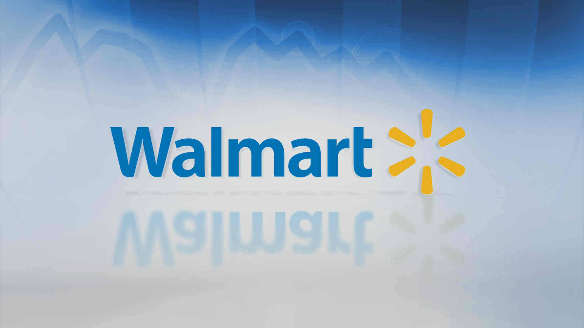 Walmart Reflection Logo Background