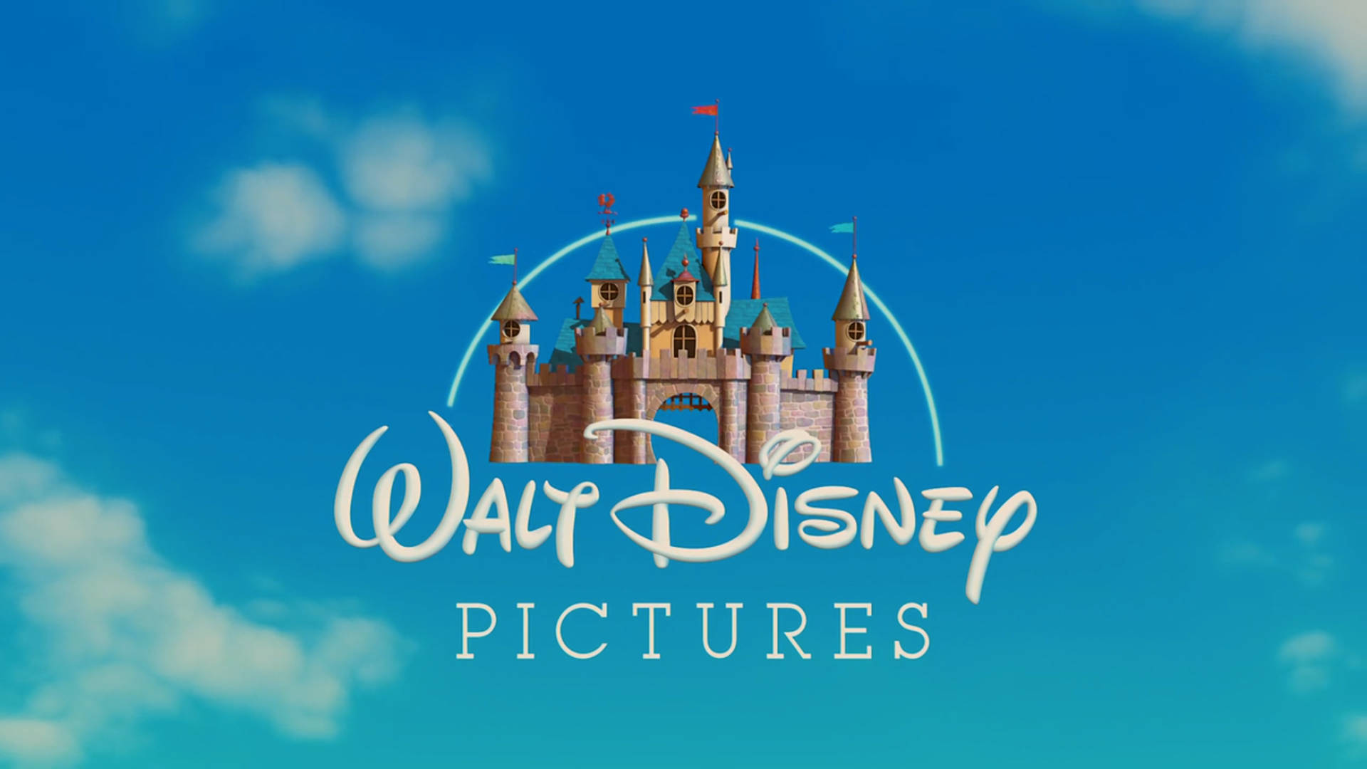 Walt Disney 3d Logo Background