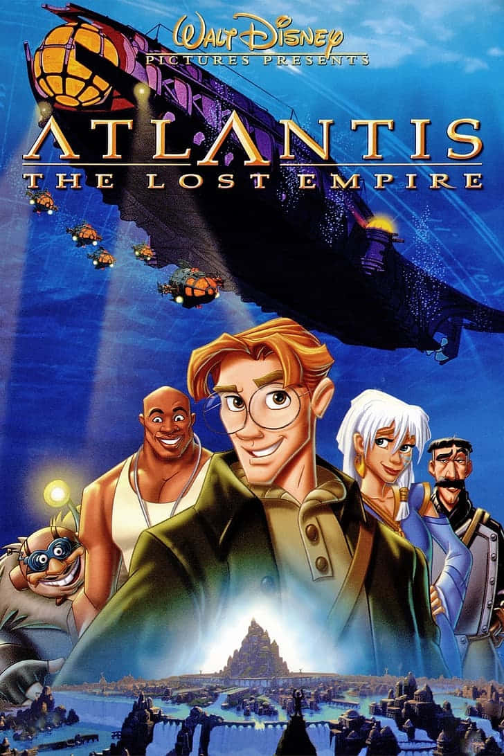 Walt Disney Movie Atlantis The Lost Empire Background