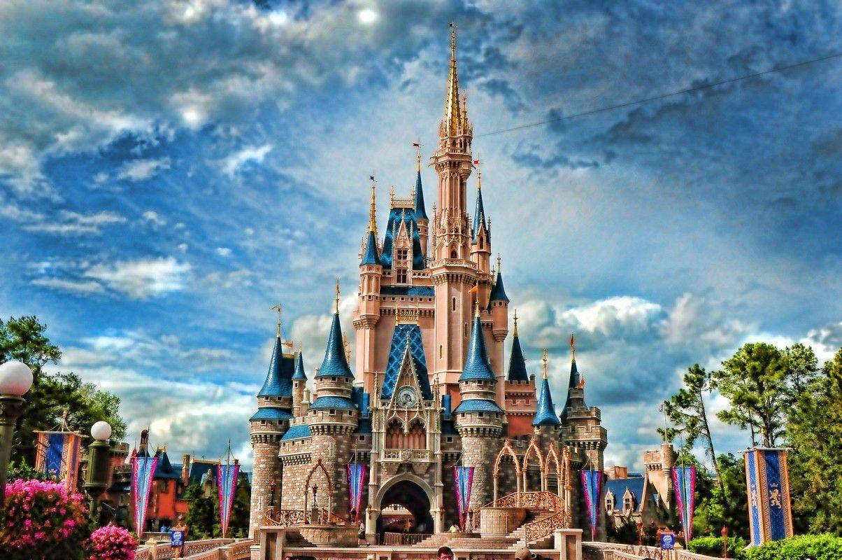 Walt Disney World Castle Background