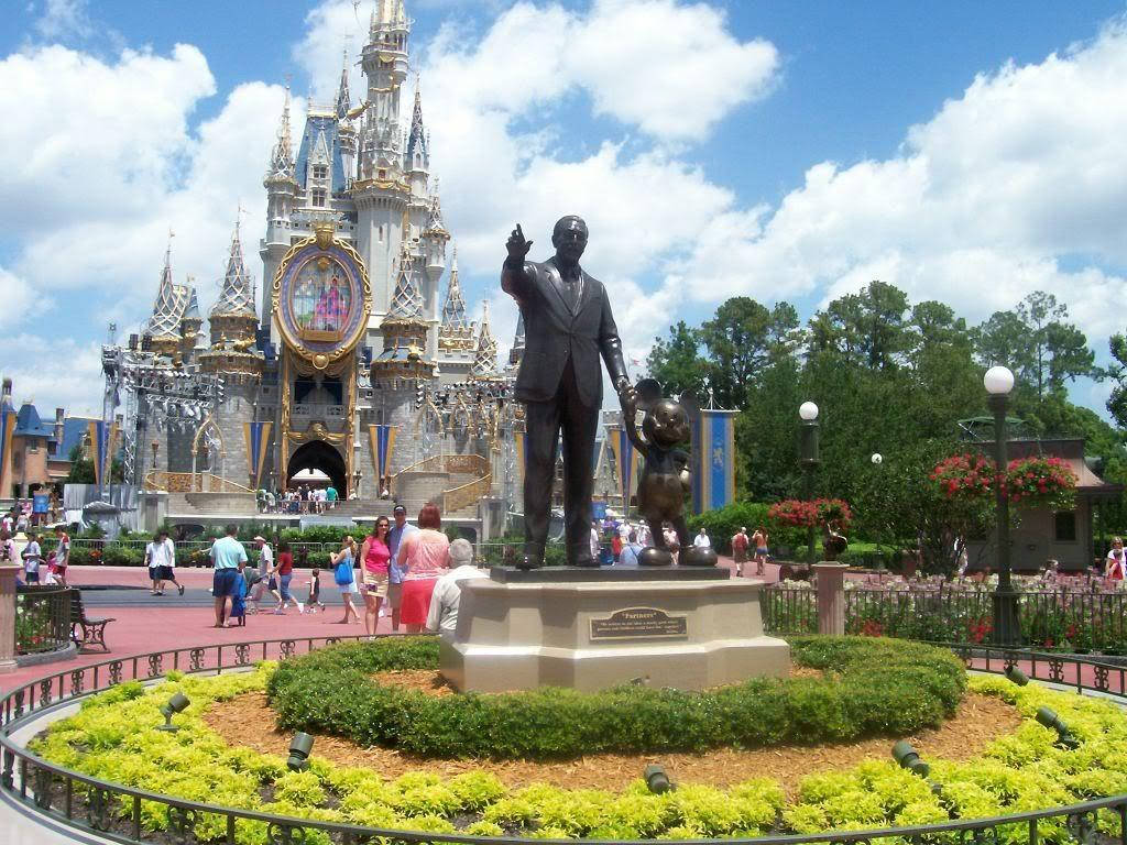 Walt Disney World Iconic Duo Background