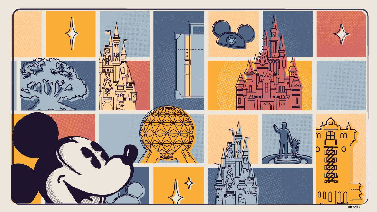 Walt Disney World Illustrated