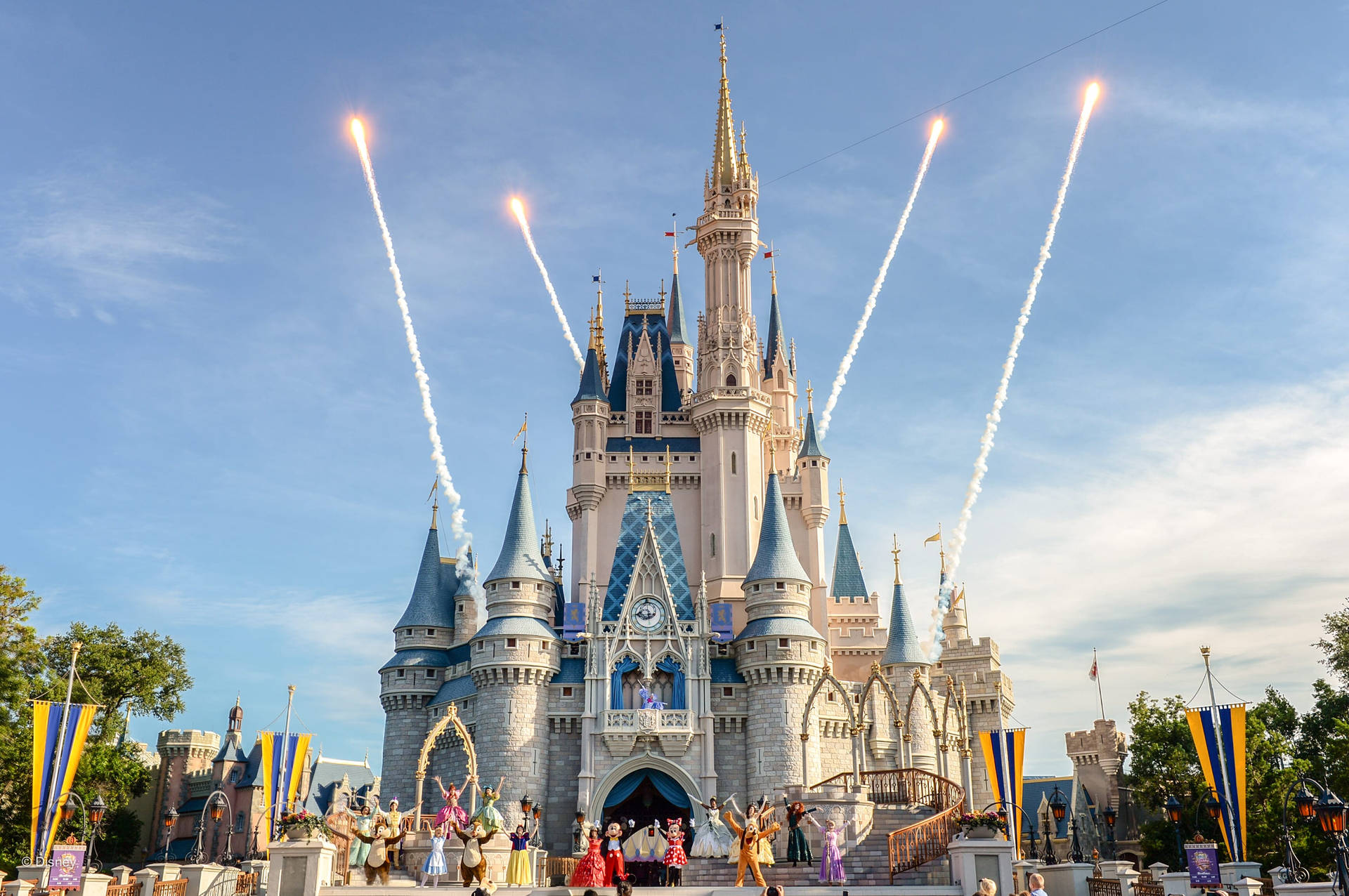 Walt Disney World Launching Fireworks